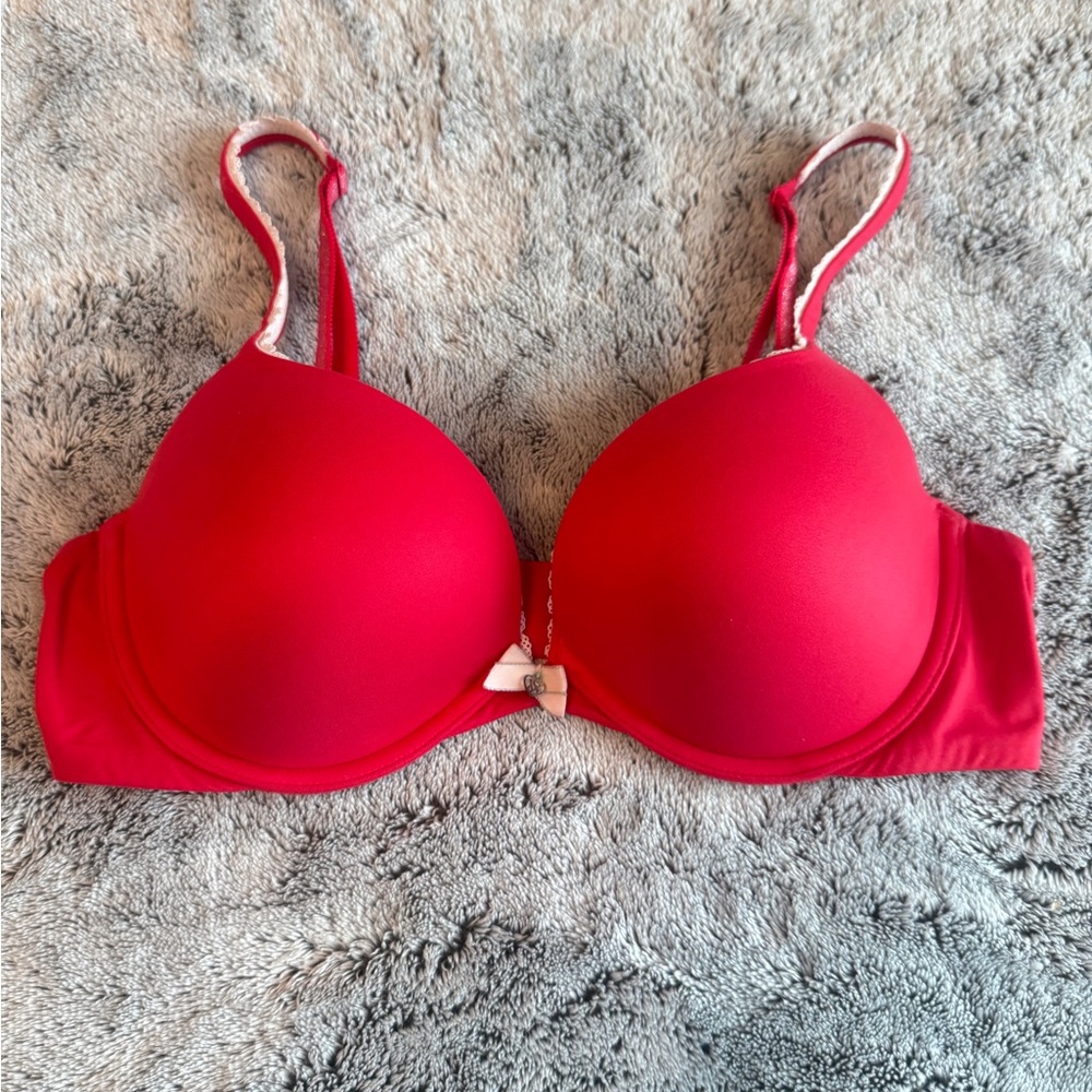Victoria's Secret Red Push-Up Bra